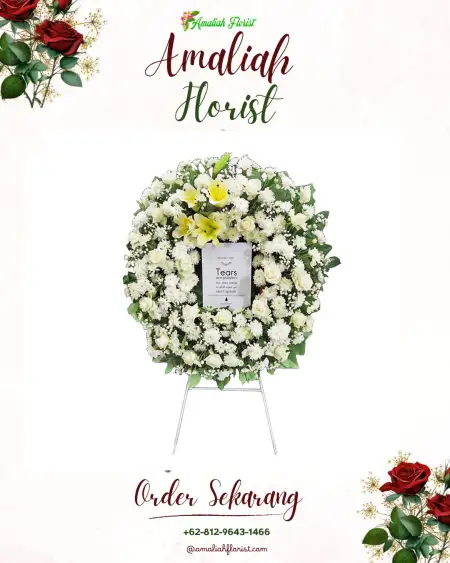 Krans Bunga Duka Kemuning