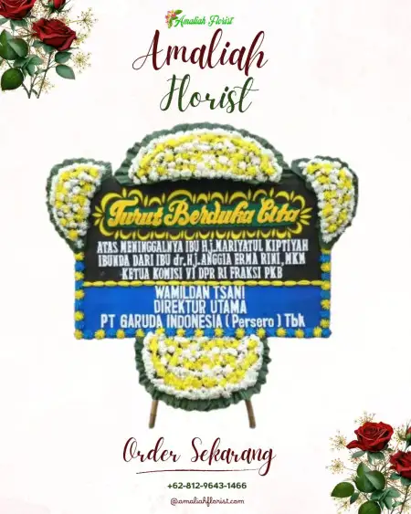 Papan Bunga Duka Kemuning